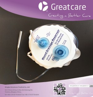 Surgical closed Suction device Wound Drainage Reservoir system