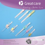 Safety IV cannula pen like iv catheter, iv cannula with injection port