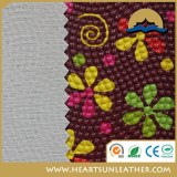 Pvc textile material pvc embossed leather pvc leather for bag made in China