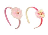 Plush Flower Ears Headband For Girl