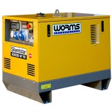 Groupe électrogène diesel monophasé insonorisé