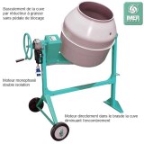 Bétonnière monophasé électrique S160 0,3 kW IMER 160 litres