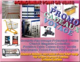 Vente equipement et agencement point de vente