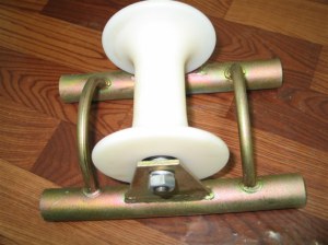 Aluminium cable roller