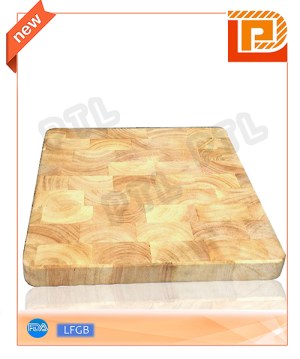 Solid wooden cheese chopping board