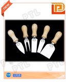 Cheese set with gourd-shaped handle