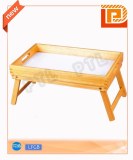 Foldable food holder in desk shape