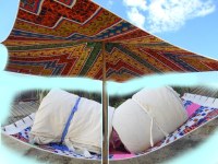 Tente "khaima" de Mauritanie. Taille 4x4m (16m²)