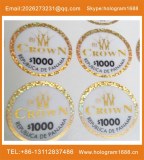 Customized hot stamping hologram lable stickers