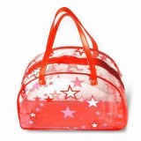 PVC Cosmetic Bag, Customized Designs or Logos are Accepted, with 0.2mm Thickness