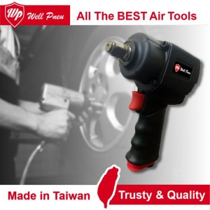 Heavy Duty High Torque Light Weight Twin Hammer Air Impact Wrench