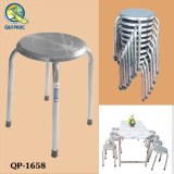 Tabouret en acier inoxydable