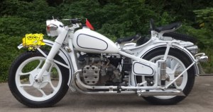 Changjiang 750CC motorcycle sidecar with white color