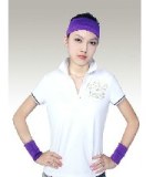 Sport headband and sweatband wristband