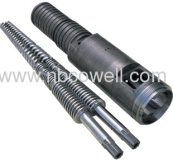 Screw and barrel assembly