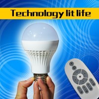 The wireless remote control LED lamps