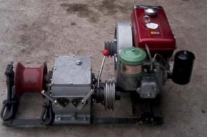 Cable puller,Cable Drum Winch,Cable pulling winch