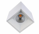 12W 4 inch square surface mounted ceiling LED COB down light