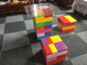 Plastic stool