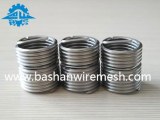 304 stainless steel silver wire thread inserts by xinxiang bashan
