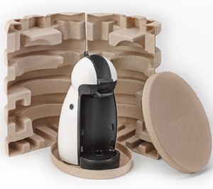 Recyclable Molded Fiber Home Appliance Packaging