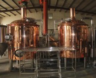 Export micro bar brewing equipment red copper brewing machine alibaba china market