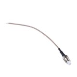 FME Female to Open, RG178 Brown Cable