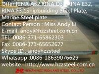 Offer:RINA Grade A32,RINA Grade D32,RINA Grade E32,RINA Grade F32,Shipbuilding Steel Pl...