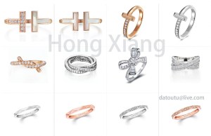 A sense of design fashionable rings suitable for dates