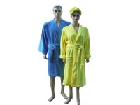 Microfiber sleepwear bathrobes