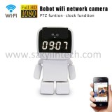 Robot wifi cctv ip caméra sans fil avec réveil