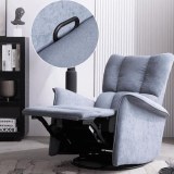 Nouveau canapé en tissu monoplace électrique fonctionnel moderne minimaliste gris fonction de pau...