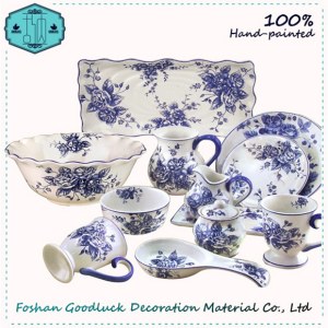 Wholesale Hotel & Restaurant Biodegradable Ceramic Tableware Dinnerware Sets