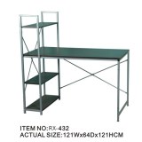 Wooden Computer Tables with 4 Layer Racks (RX-432)