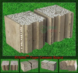 RYMAX mousse de panneaux de ciment | Extérieur cloison sèche | Cloison | Panneau préfab...