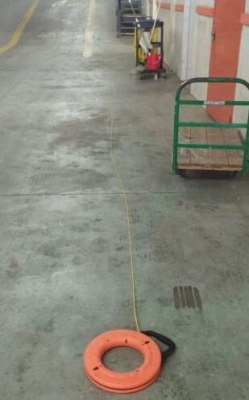 AS-15 sewer insulating rodder