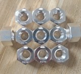 Special Hex Nuts S32750 material with Silver plated/coating .