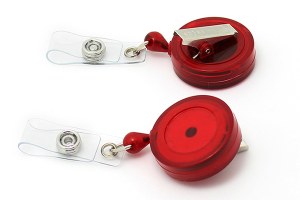 Plastic badge reel