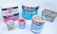 LOT DE PEINTURE NOVEMAIL/CARREFOUR EXPORT