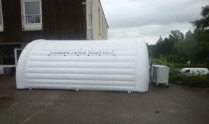 Chambre froide gonflable 17,5m² AMF03-ET