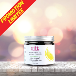 Savon noir naturel à l'hule essentielle de citron
