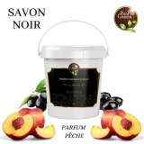 SAVON NOIR PARFUM PÊCHE