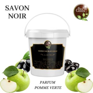 SAVON NOIR PARFUM POMME VERTE