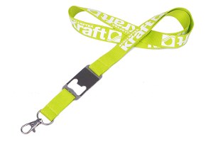 Polyester lanyard