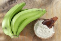 Farine de banane plantain verte, sans gluten, panifiable
