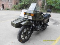 Xiangjiang250cc Sidecar Three-wheeled Motorcycle Police Camouflage Vehicle