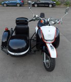 Electric motorcycle with sidecar ----electric motorcycle MINI KAIXINDUDU