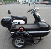 Mini Electric Police Motorcycle with Sidecar