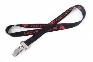 Screen print lanyard
