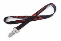 Screen print lanyard